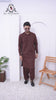 Coffee Brown Men's Kameez Shalwar RJ-KS614, Rao Jee Designer – The Executive Choice