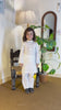Off White Cambric Cotton Boy's Kurta Pajama RJ-KIDS216