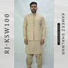 Men's Kameez Shalwar with Waistcoat (RJ-KSW100)