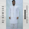 Men's Kameez Shalwar with Waistcoat (RJ-KSW103)