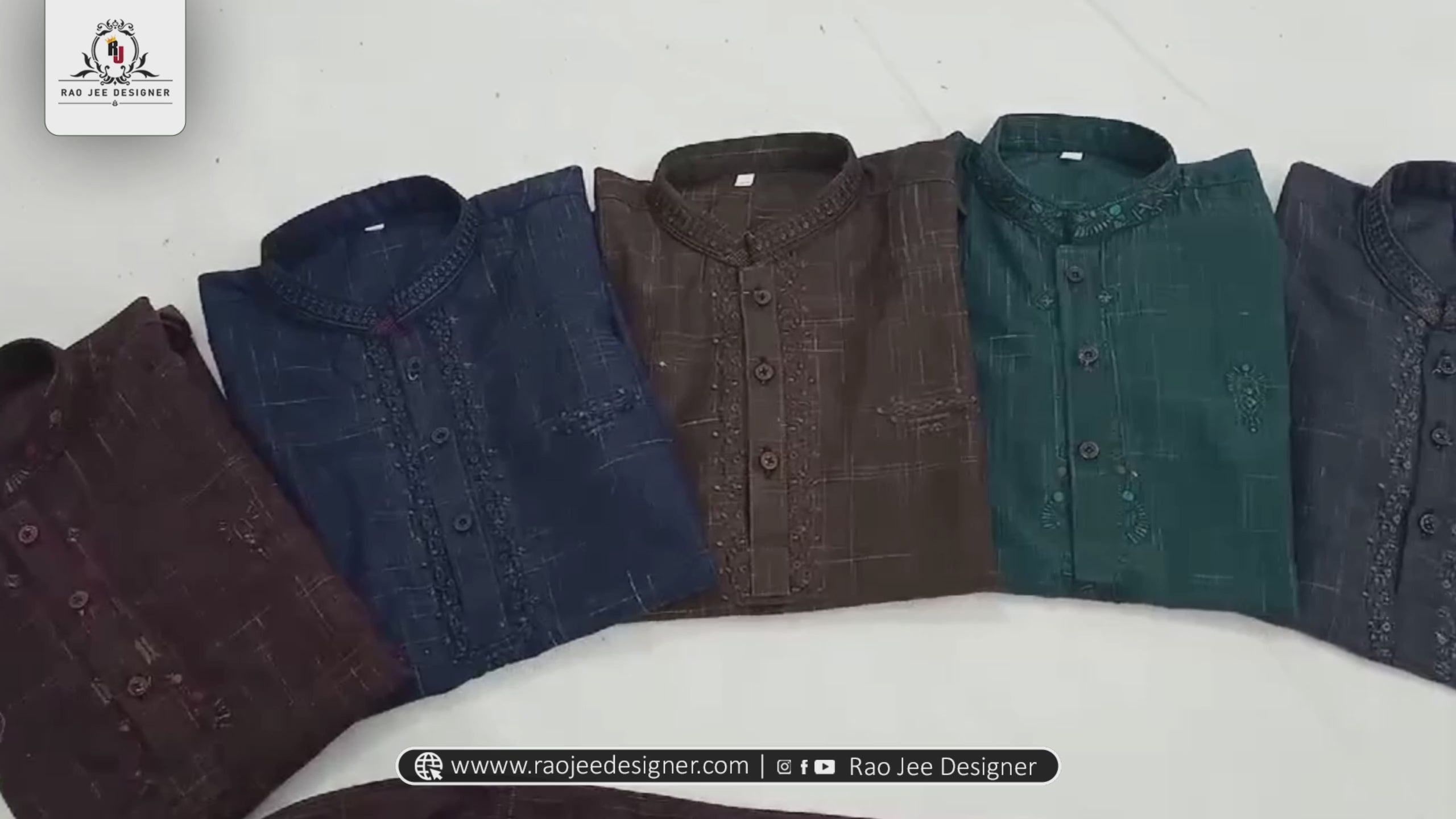 Brown Boy's Wash & Wear Kurta Pajama RJ-KIDS189