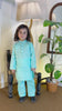 Light Sea Cambric Cotton Green Boy's Kurta Pajama RJ-KIDS212