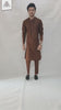 Brown Men's Kurta Pajama RJ-K193