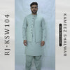 Men's Kameez Shalwar with Waistcoat (RJ-KSW104)