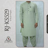 Men's Kameez Shalwar Wash & Wear Fabric RJ-KS529