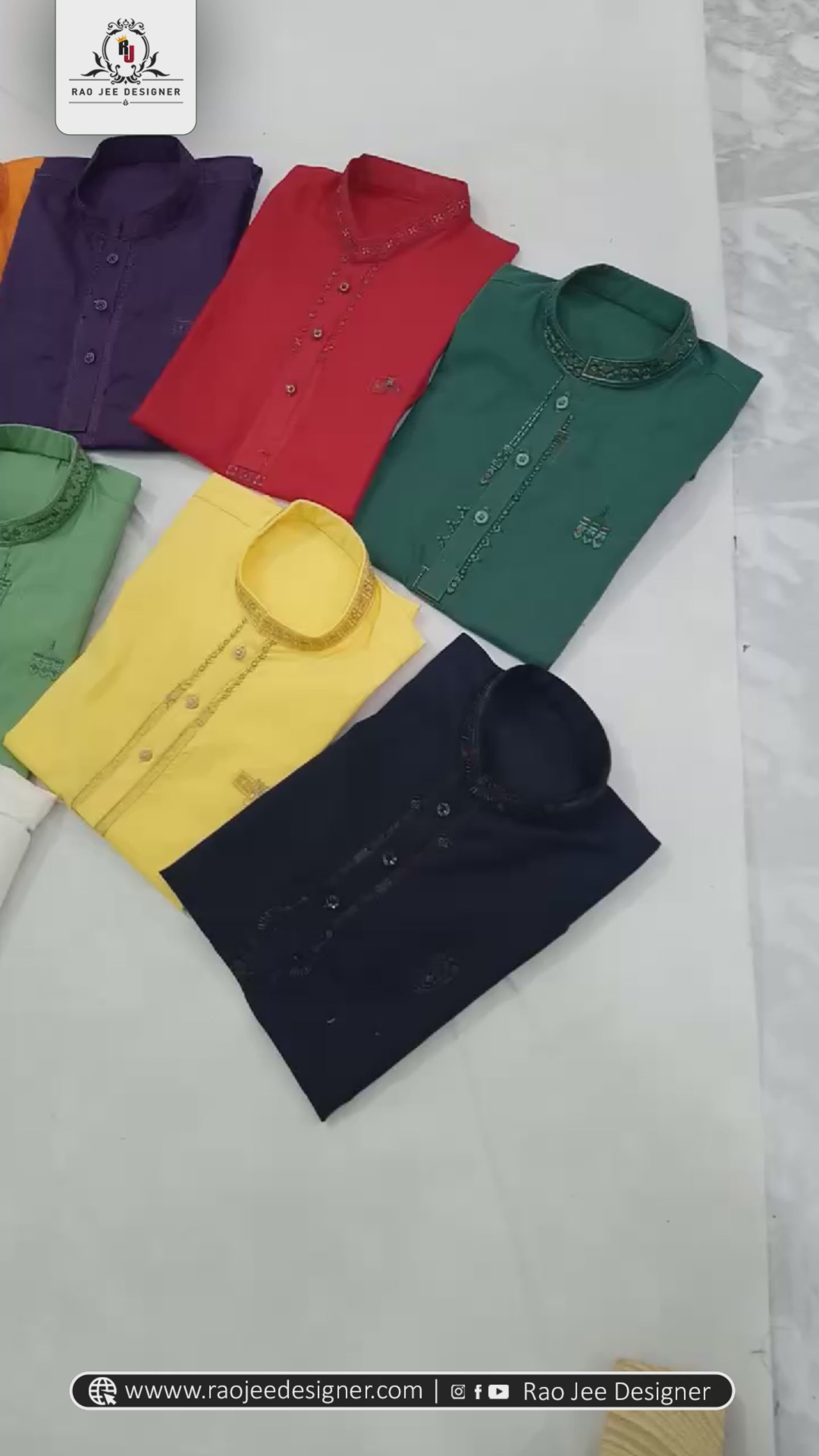 Boy's cotton Kurta Pajama RJ-KIDS192