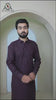 Maroon Mens Kameez Shalwar RJ-KS582