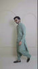 Misty Green Men's Kameez Shalwar with Waistcoat (RJ-KSW129)